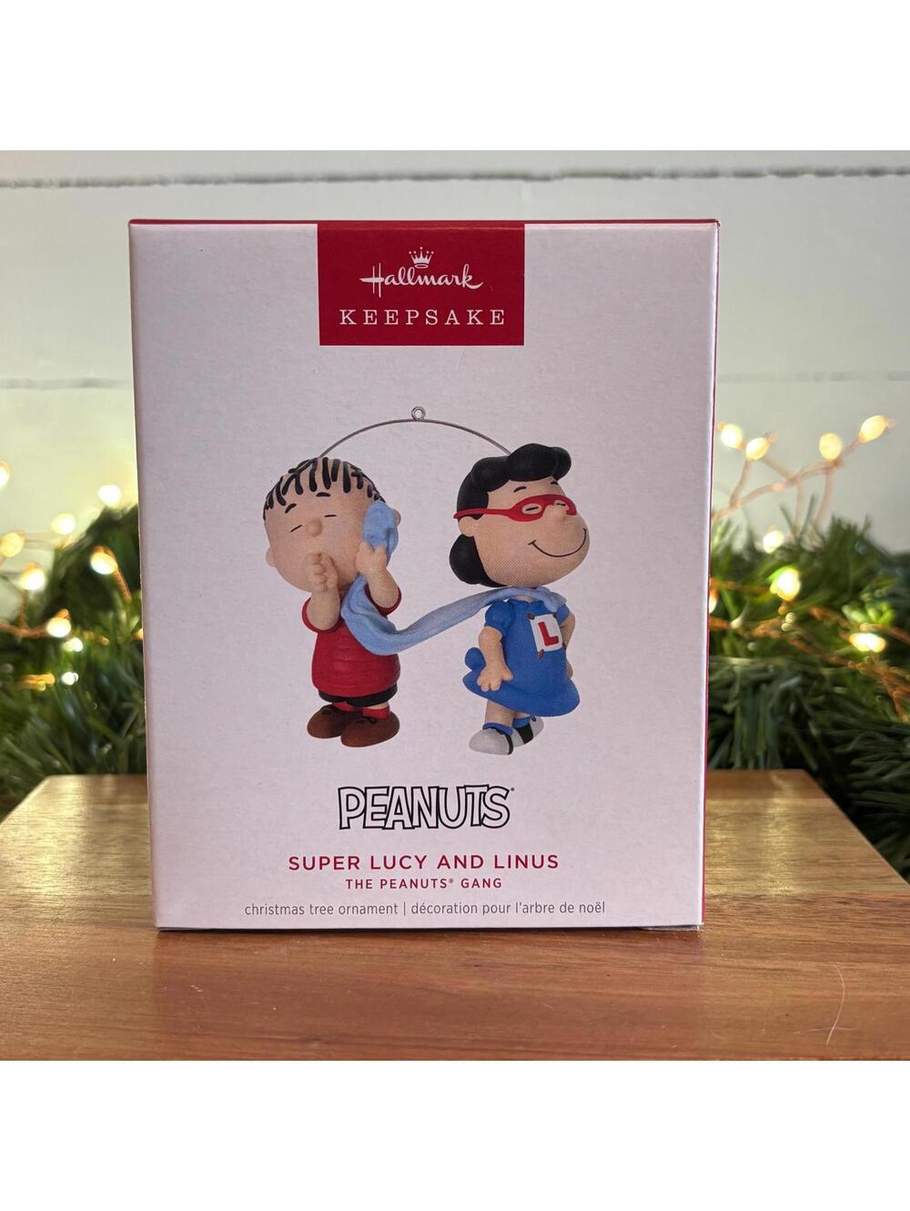 Peanuts - Super Lucy and Linus - Hallmark Keepsake Ornament